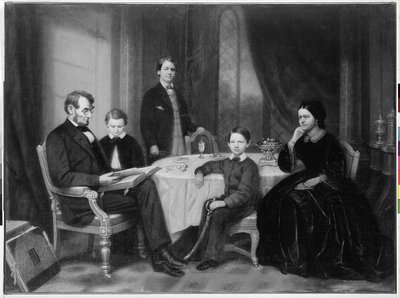 The Lincoln Family, c.1865 by Francis Bicknell Carpenter